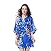 Deksias Women Open Cup Crotchless Lingerie PLUS SIZE (XL, Blue)