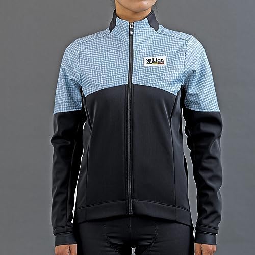 Amazon | [リオン ド カペルミュール] Ladies 防風ジャケット 千鳥格子