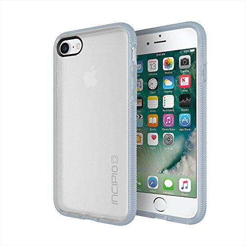 Incipio Octane Iphone 8 & Iphone 7 Case With Textured Bumper And Hard Shell Back For Iphone 8 & Iphone 7 - Frost/Pearl Blue #TOP2