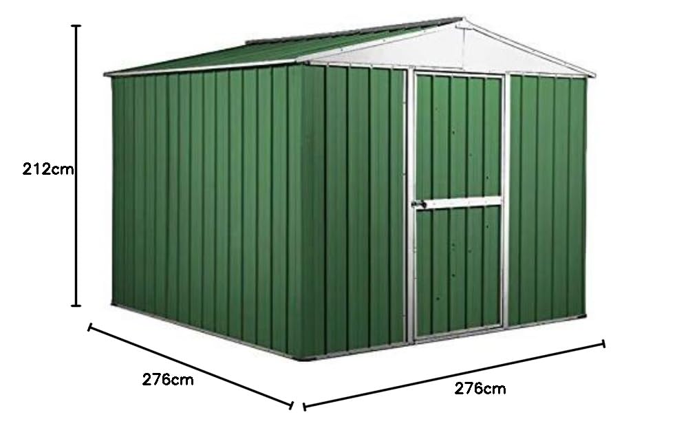 Casetta Deposito Attrezzi 307x100x192 Effetto Legno | Carrello Digitale