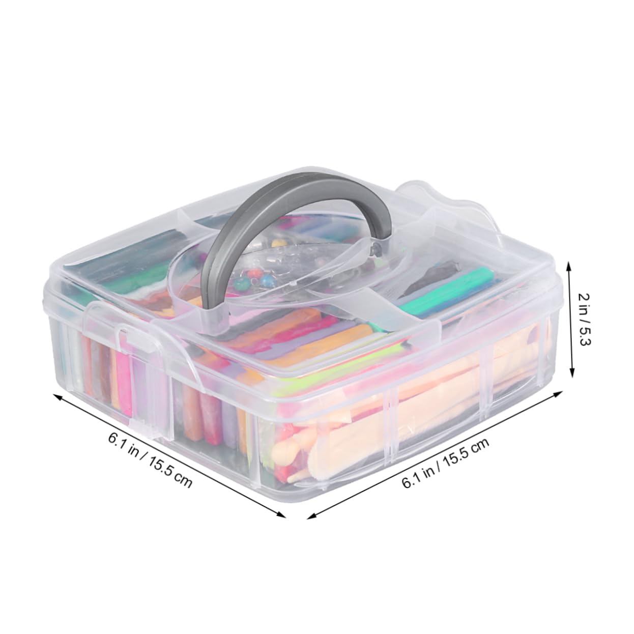 SHINEOFI De Arcilla Polimérica Horneable Para Niño Niña Kit Creativo De Modelado Accesorios y Caja De Almacenamiento