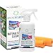 Produktbild ecoFam Natürlicher Bildschirmreiniger Spray mit Zwei Premium Mikrofaser-Reinigungstüchern. Am besten geeignet für LCD, LED, HDTV, Fernseher, iPad, iPhone, Tablet, Smartphone und Laptops (500 ml)