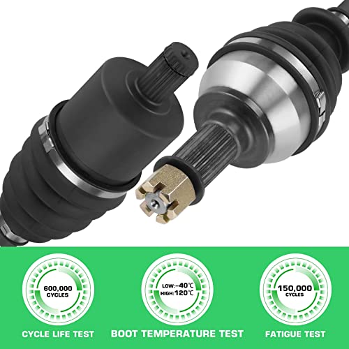 Image of Youxmoto CV Axle Front Left /Right for Polaris RZR XP 1000 2014-2019 & 2023 (Highlifter 2016 Only); RZR XP 4 1000 2014-19 /2022-2023, For 1333123, 1333283, 1333420, 1334308, (Pair) Drive Half Shaft
