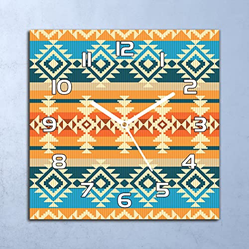 Décoration murale moderne avec cette horloge carrée - 3