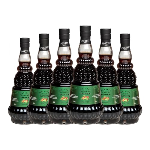 Licores Portet Ratafia de Nueces y Manzanas Catalunya Botellín Tercio 35 cl (Caja de 6 Botellín Tercio de 35 cl)