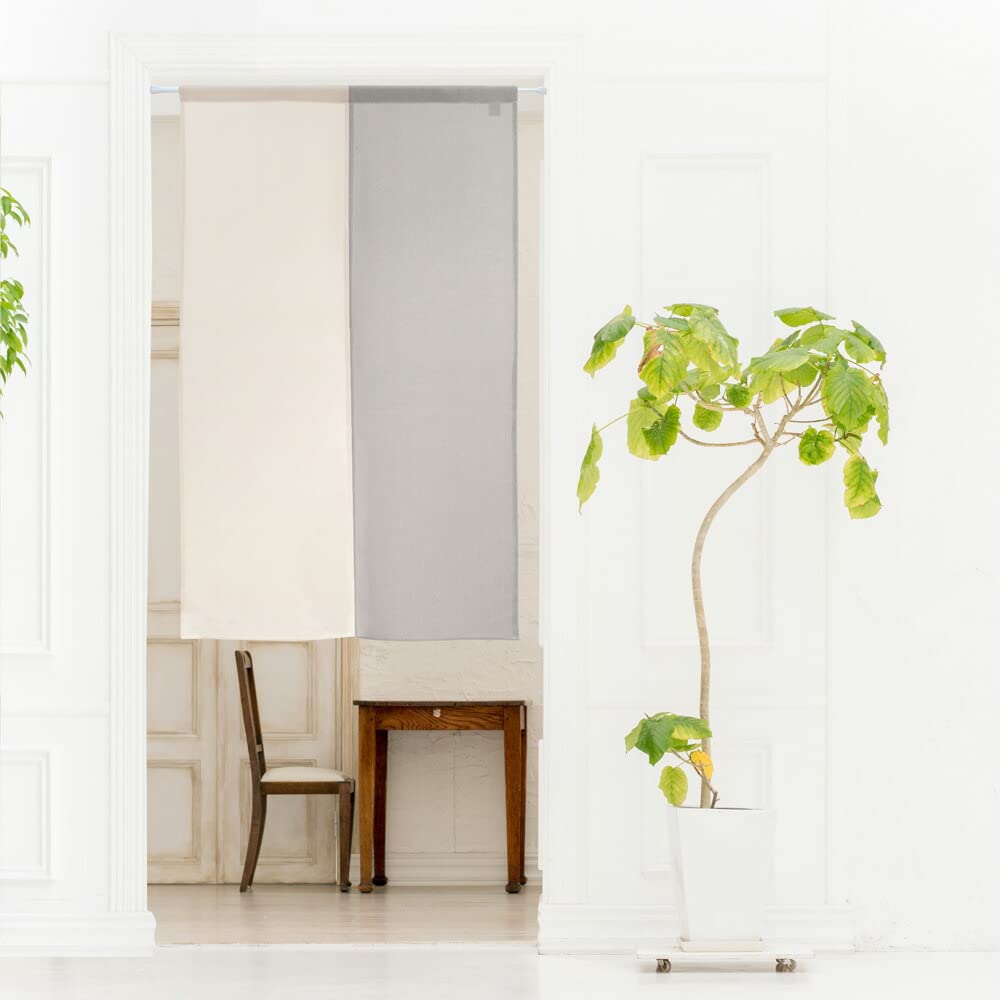 のれん 無地 ナチュラル系 Amazon｜のれん工房 のれん 無地 ナチュラル シンプル ロング