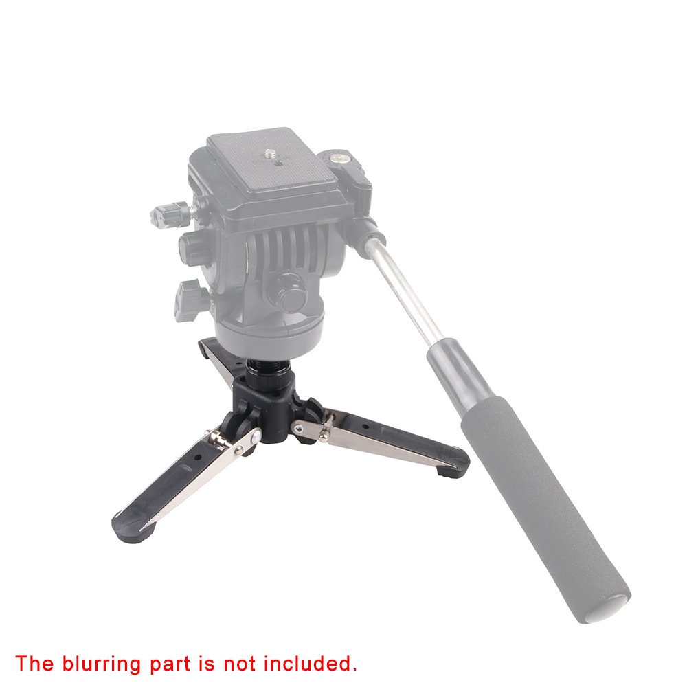 Andoer Support Universel à Trois Pieds pour Appareil Photo Reflex numérique avec Filetage 3/8"