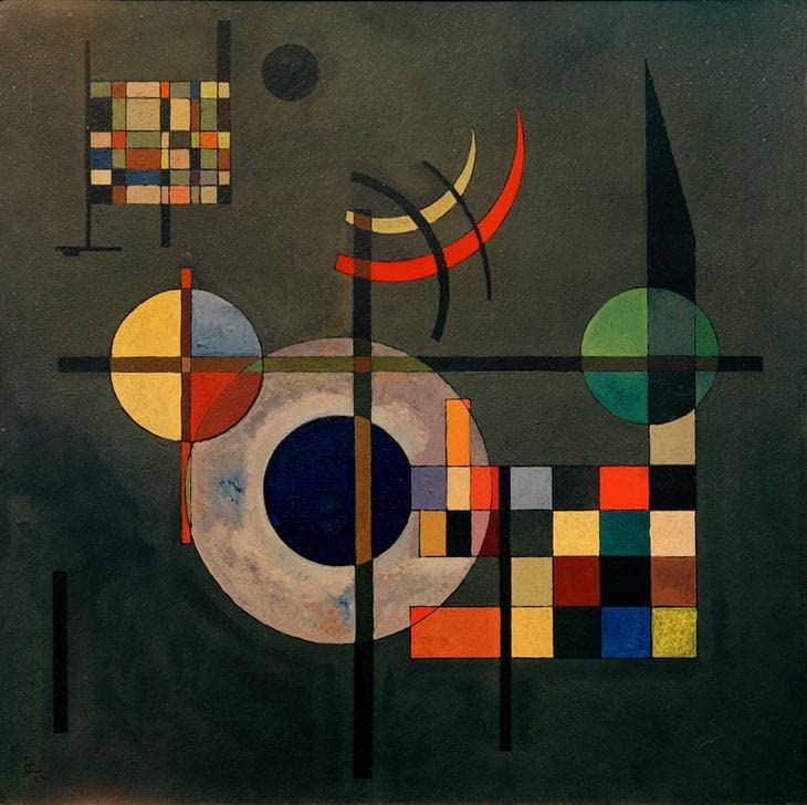 Toile Kandinsky 60x90cm pour transformer l'ambiance de votre bureau