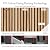 6Pack Large Acoustic Panels, Self-Adhesive Soundproof Wall Panels, Sound Proof Foam Panels for Walls, Decorative Acoustic Wall Art for Recording Studio, Home, 24×24×0.4", Traditional Walnut Color