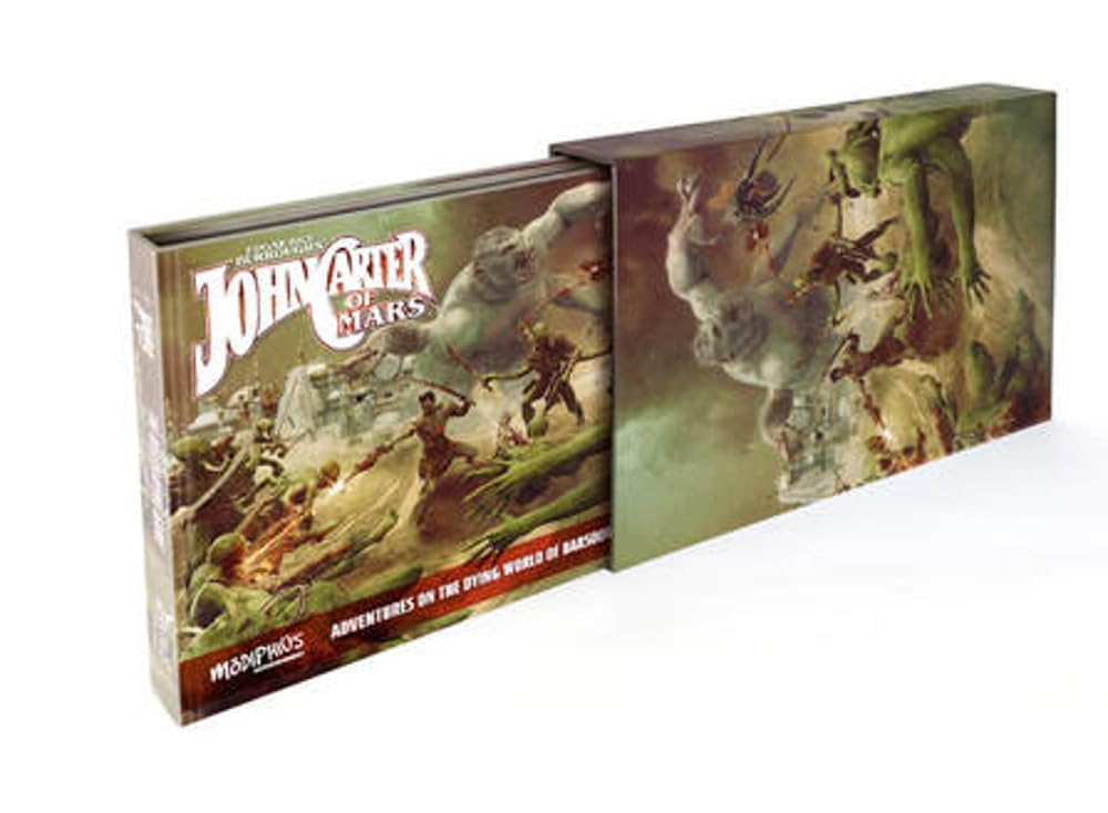Modiphius Entertainment John Carter of Mars: Collectors Slipcase Set (2 Books in Slipcase)