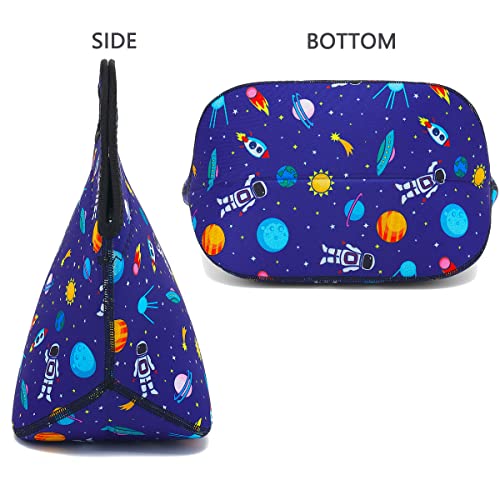 Flowfly FW-US-NLB1-H02 Neoprene Kids Lunch Box Insulated Soft Bag Mini Cooler Thermal Meal Tote Kit thumb #4