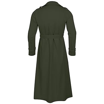 【美品】JUEMI Double Drawstring Long Coat ZYXTIM Man's Double Breasted Trench Coat Notched Lapel