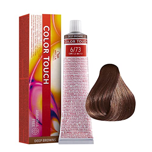 Wella Color Touch 6/73 dunkelblond braun-gold 60ml