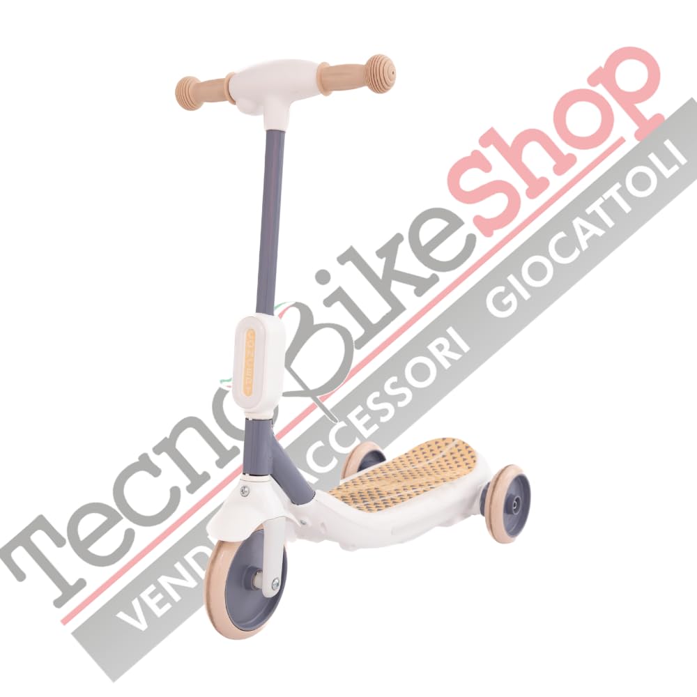 Trottinette électrique pour enfants Deluxe 3 roues + casque et kit de protection