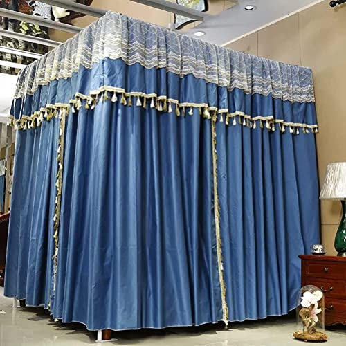 Moustiquaire baldaquin d'angle pour lit simple ou double en maille - 3