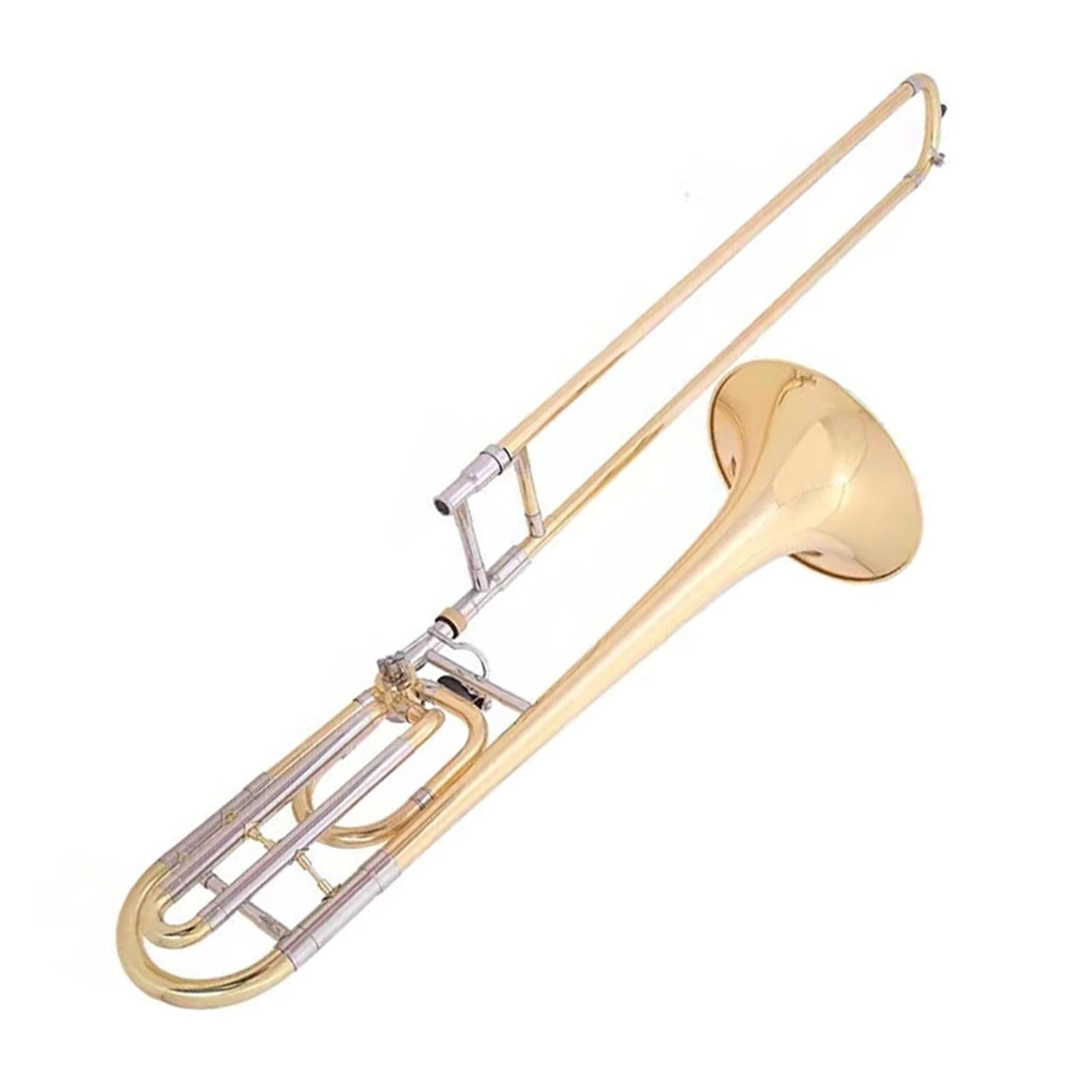 Puzon tenorowy B dur instrument dęty Puzon dla początkujących
