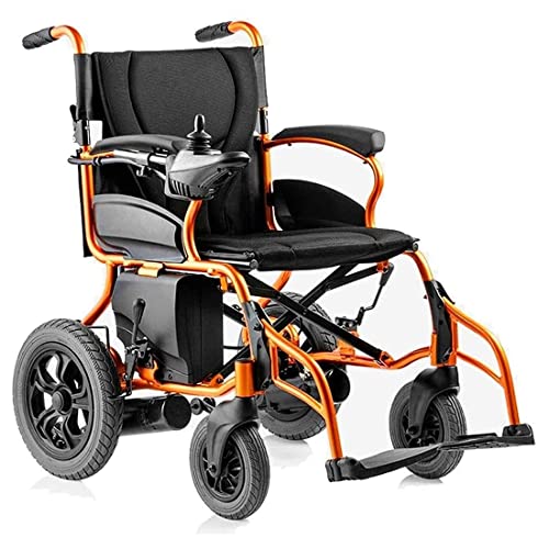 ✅ 10 Best Heavy Duty Mobility Scooter 7 HanPiaoLiang Intelligent Electric Wheelchair, Portable Electric Power Wheelchair Foldable Mobility Aid Scooter with Shock Absorption, 5 Speeds, Reversing Reminder