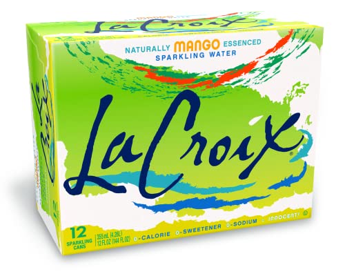 La Croix Sparkling Water, Mango, 12 Fl Oz (pack of 12)