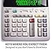 Sharp EL-1801V Ink Printing Calculator, 12-Digit LCD, AC Powered, Off-White, Ideal for Business & Office Use, Easy-to-Read Display & Durable Design