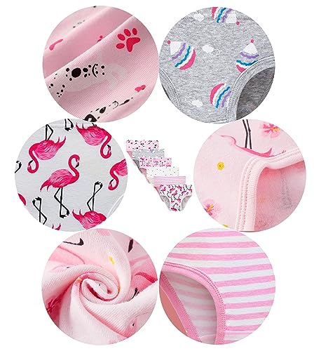 Image of Family Feeling Little Girls Underwear Toddler Panties Big Kids Undies Soft 100% Cotton