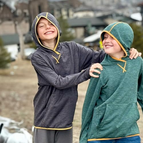 Youth Tumbler Unisex Fleece Hoodie - Warm, Durable for Outdoor & Casual Wear4