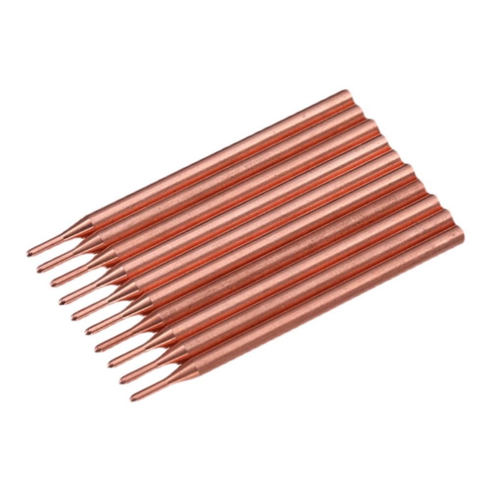 UDSKNV[KSL Aluminum Oxide Electrode Head 3mm for 18650 for-Power-Battery Spot Welding- -Copper