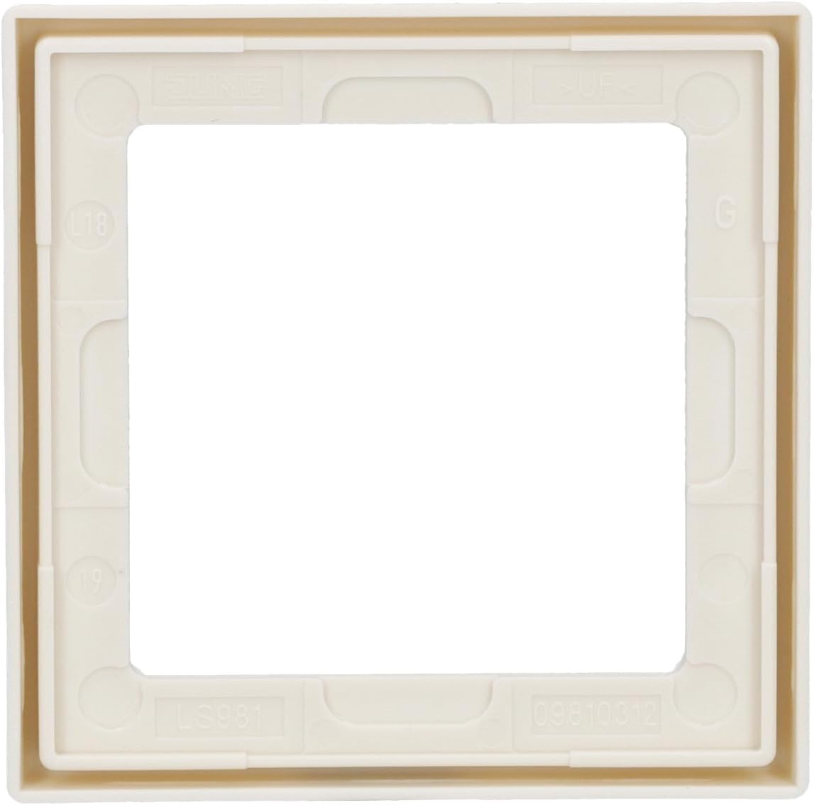 Jung LS981 W Frame for 1 Socket