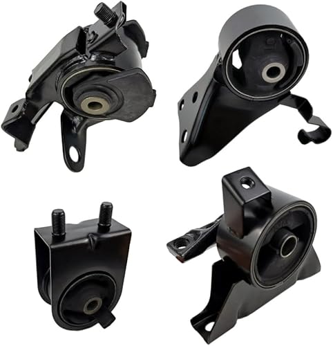 Juego de 4 soportes de transmisión de motor para Mazda Protege5 2002 2003 2.0L 1999 2000 Protege 1.8L 2001 Protege 2.0L Manual A6486 A6481 A6485