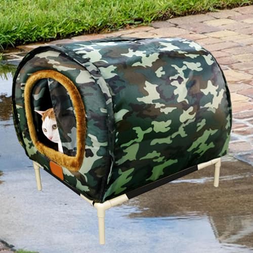 Niche extérieure pour chat pour protéger votre animal du froid - 4