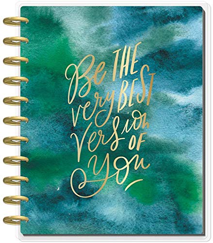 Create 365 ; The Big Happy Planner ; Be The Very Best Version of You ; 18 Month (July 2019-December 2020) ; Vertical Layout ; Size: 11.5 x 10.25 ; Weekly & Monthly Layout Pages