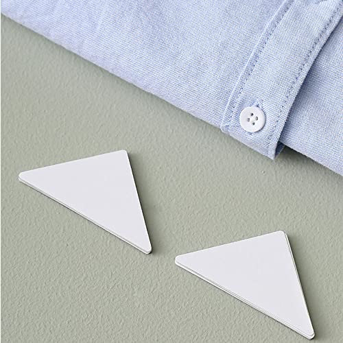 FENGCHUANG 80 Pcs Collar Stay Stickers, Men's Shirt Collar Stiffeners Men's Collar Brace Collar Shaping Patch - Image 3