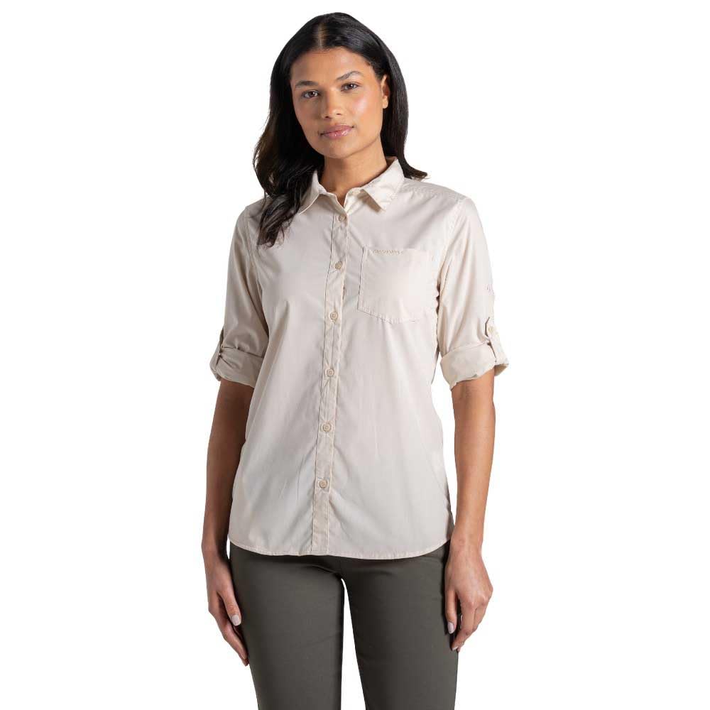 Craghoppers Kiwi III LS Shirt Craghoppers Kiwi III - Camisa de Senderismo de Manga Larga para Mujer Mujer (Pack de 1)