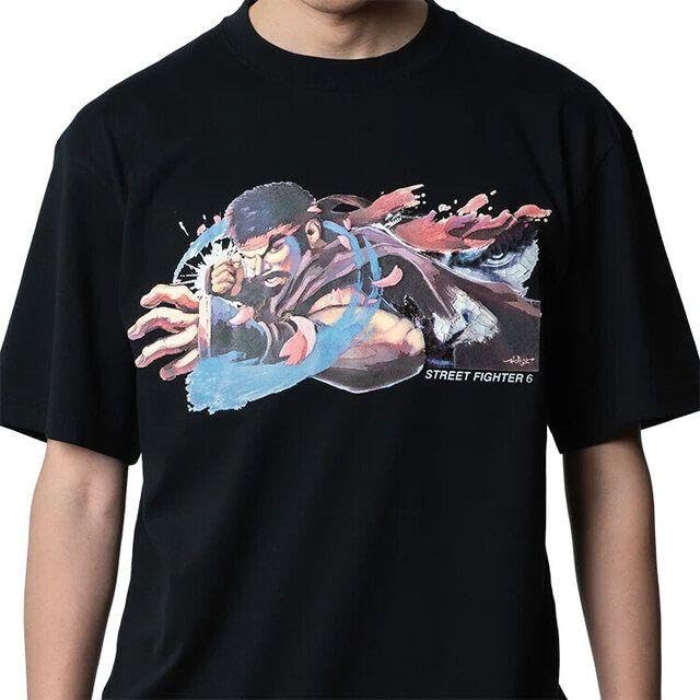 Amazon.co.jp: ストリートファイター6 ミューラルアート プリントT 