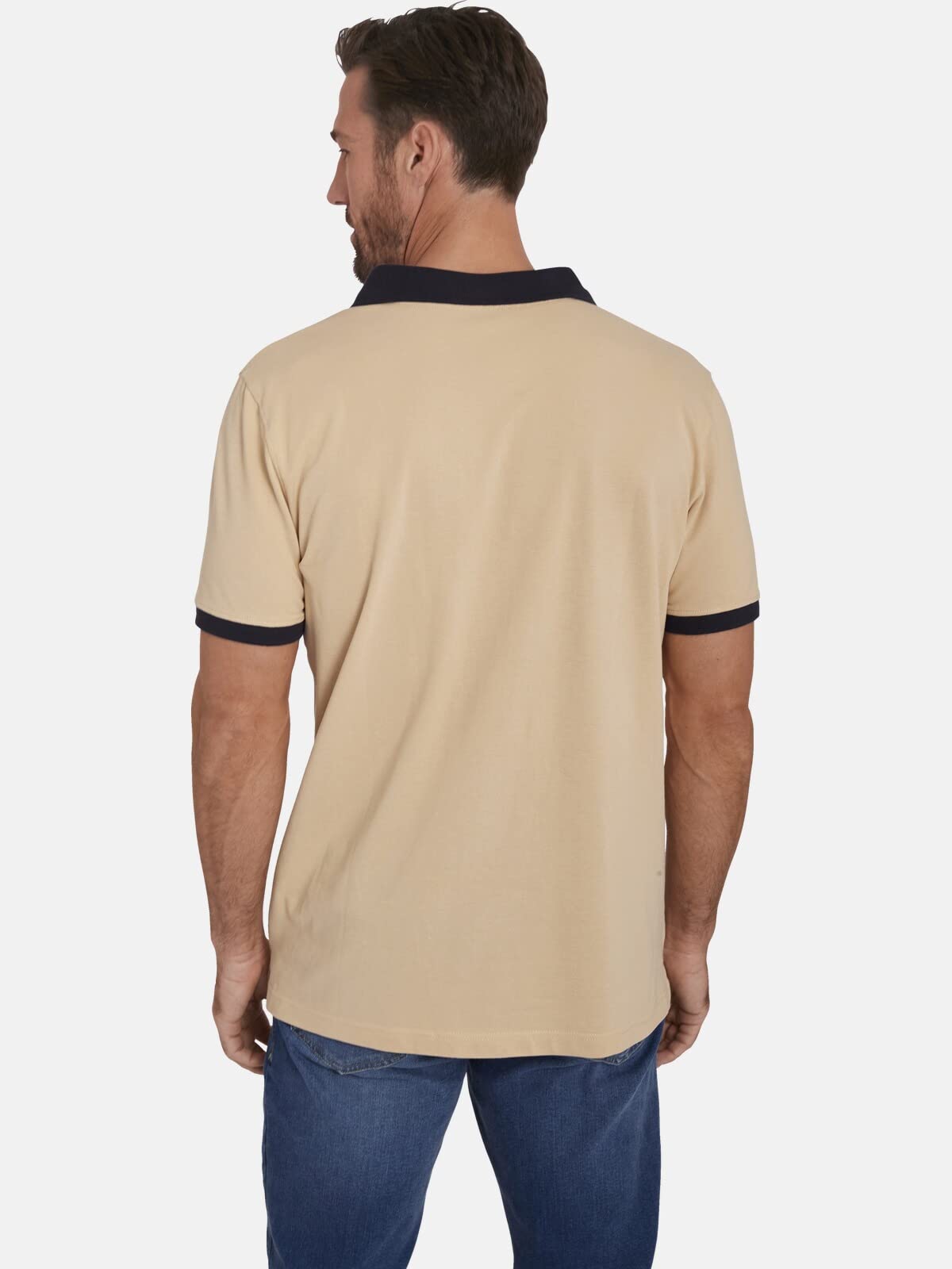 Jan Vanderstorm Herren Doppelpack Poloshirt Eljar | | kurzarm Polohemd | reine Baumwolle | große Größen L-7XL