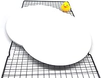 Vista 4 de Tableros redondos para tartas, paquete de 10 soportes para tartas, base circular de cartón (blanco, 10 pulgadas)