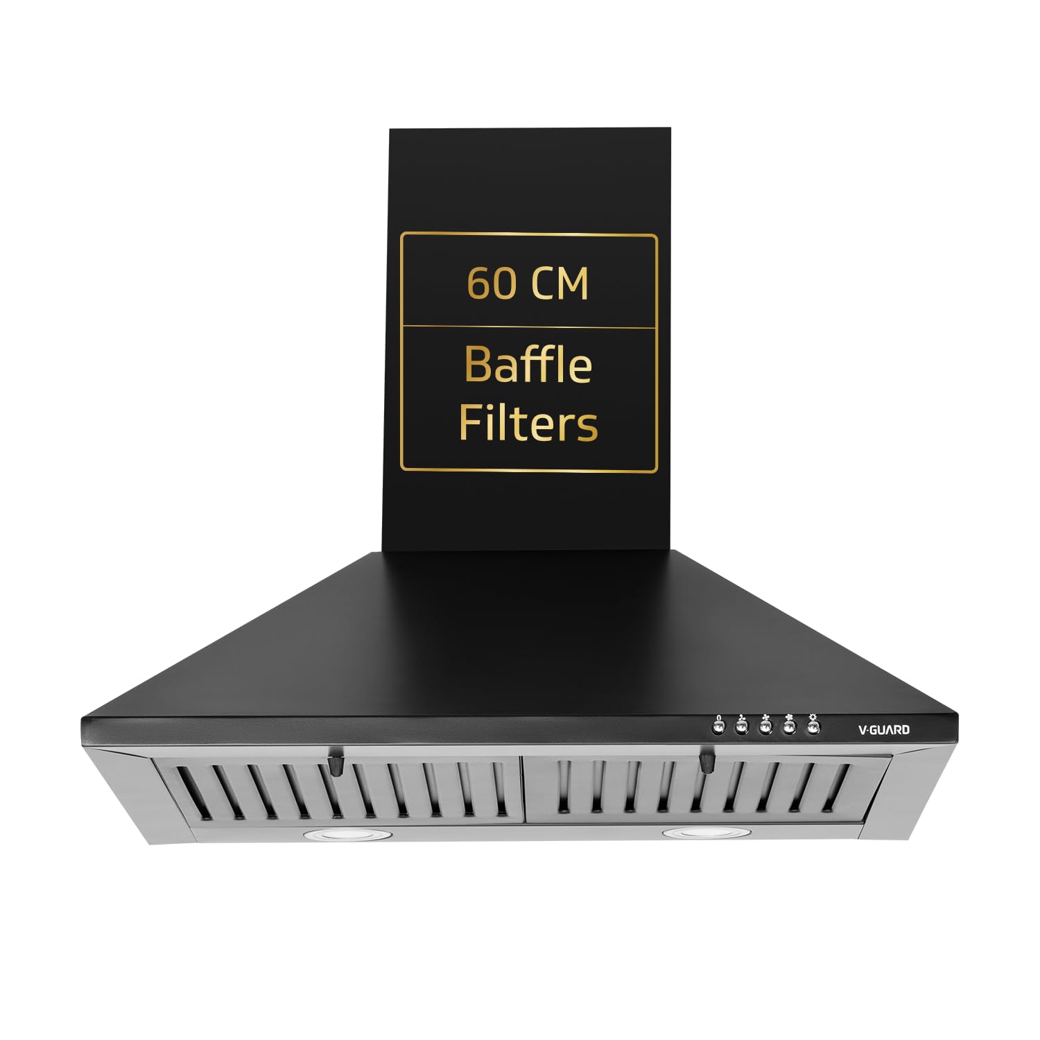 V-Guard M10 Pro Chimney for Kitchen| High Suction Power of 900 m3/h | Push-Button Controls | Baffle Filter | Free Cleaning Contract-image-25