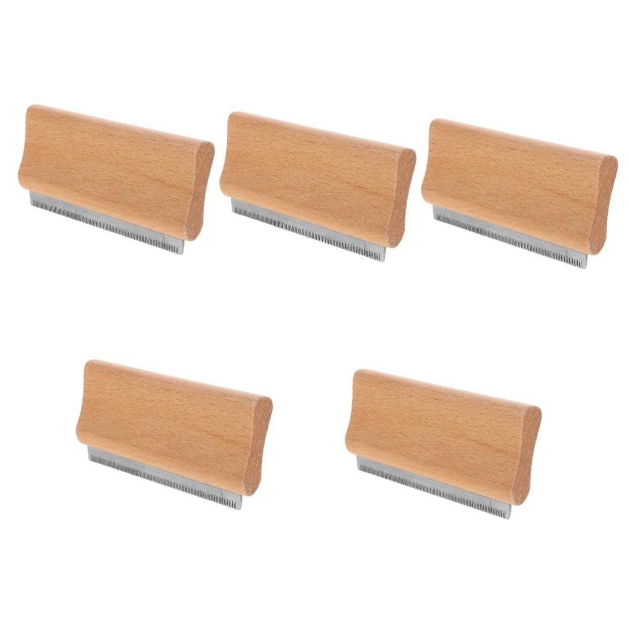 INOOMP 5stücke Pferdebürste Edelstahl Zur Effektiven Fellpflege Multifunktionale Pferdehaarbürste Für Reinigung Schaben Und Pflege Robust Und Langlebig