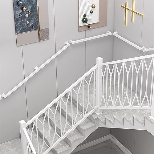 Barandilla de metal cuadrada Whiteil de hierro forjado para interior y exterior (420 cm) 6