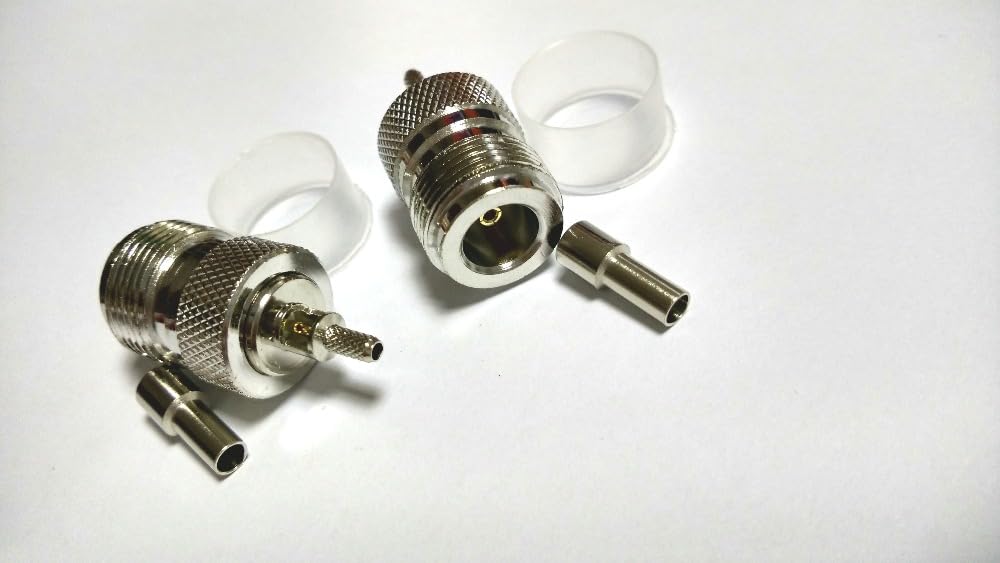 Wiring Connecting Terminals - 20pcs Brass N Female Jack Crimp RG174 RG316 LMR100 Cable Adapter
