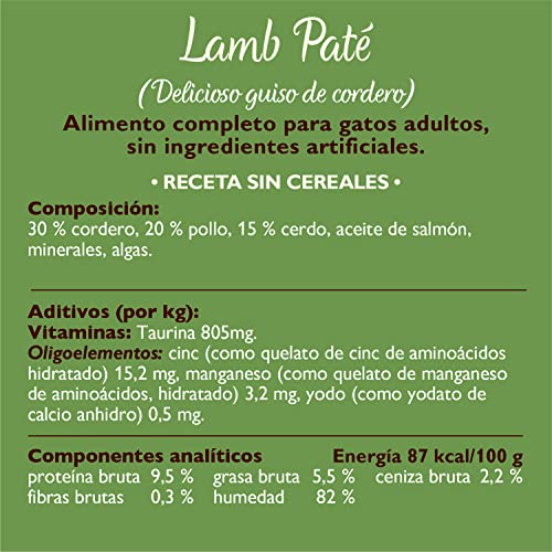 Miniatura 11 de Lily S Kitchen Comida Húmeda Guiso De Cordero Para Gato 19 X 85g