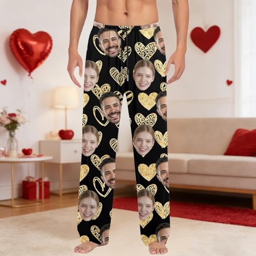 Pantalon de pyjama Saint-Valentin ample et confortable pour homme