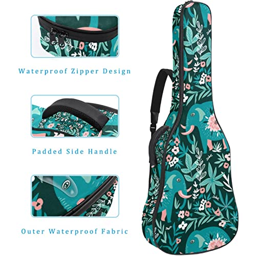 Étui guitare acoustique antichoc et imperméable avec doublure douce - 4
