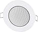 Produktbild Einbau Lautsprecher Vollmetall 3W - Einbau Ø 60mm - Klemm Montage - Halogen-Design - weiß