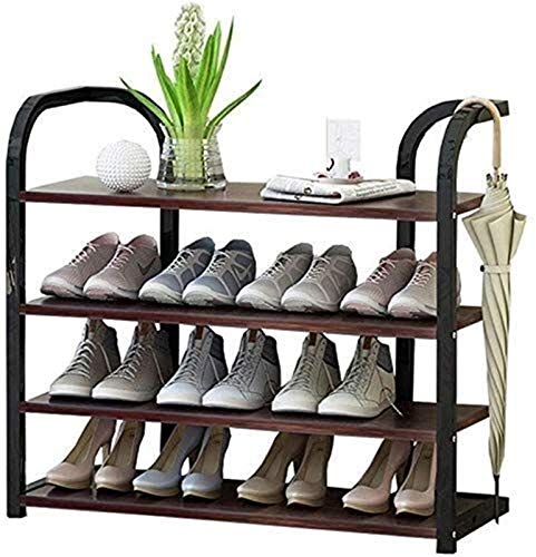 Meuble à chaussures polyvalent de 3 à 5 étages pour couloir et salon