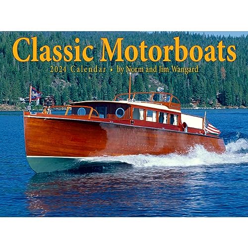 Classic Motorboats 2024 Calendar
