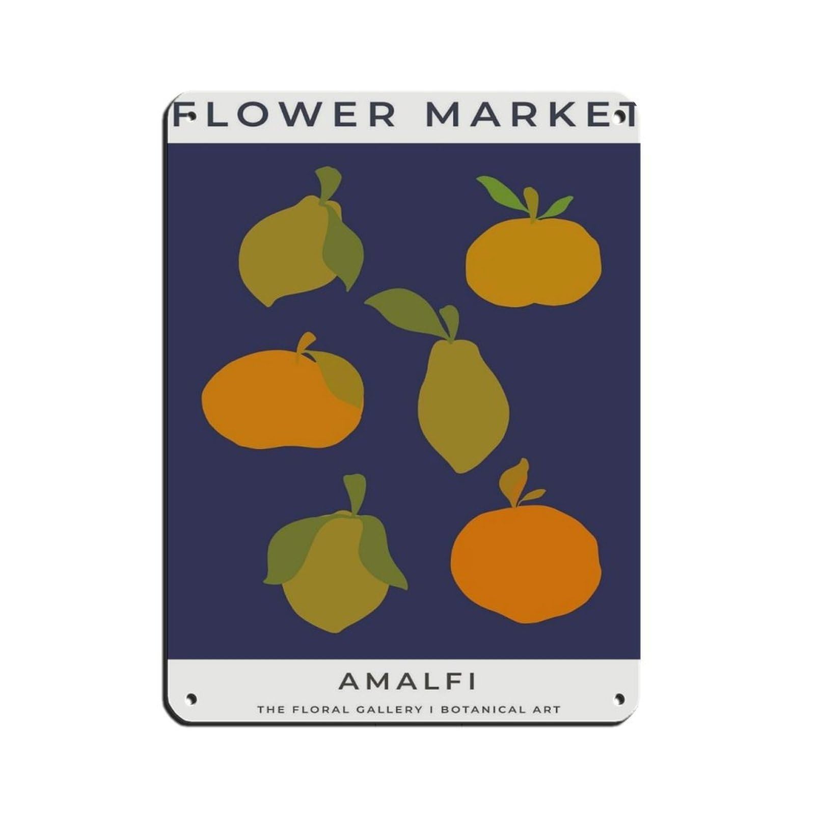 Affiche Amalfi de voyage vintage pour créer un décor de bar rétro chic