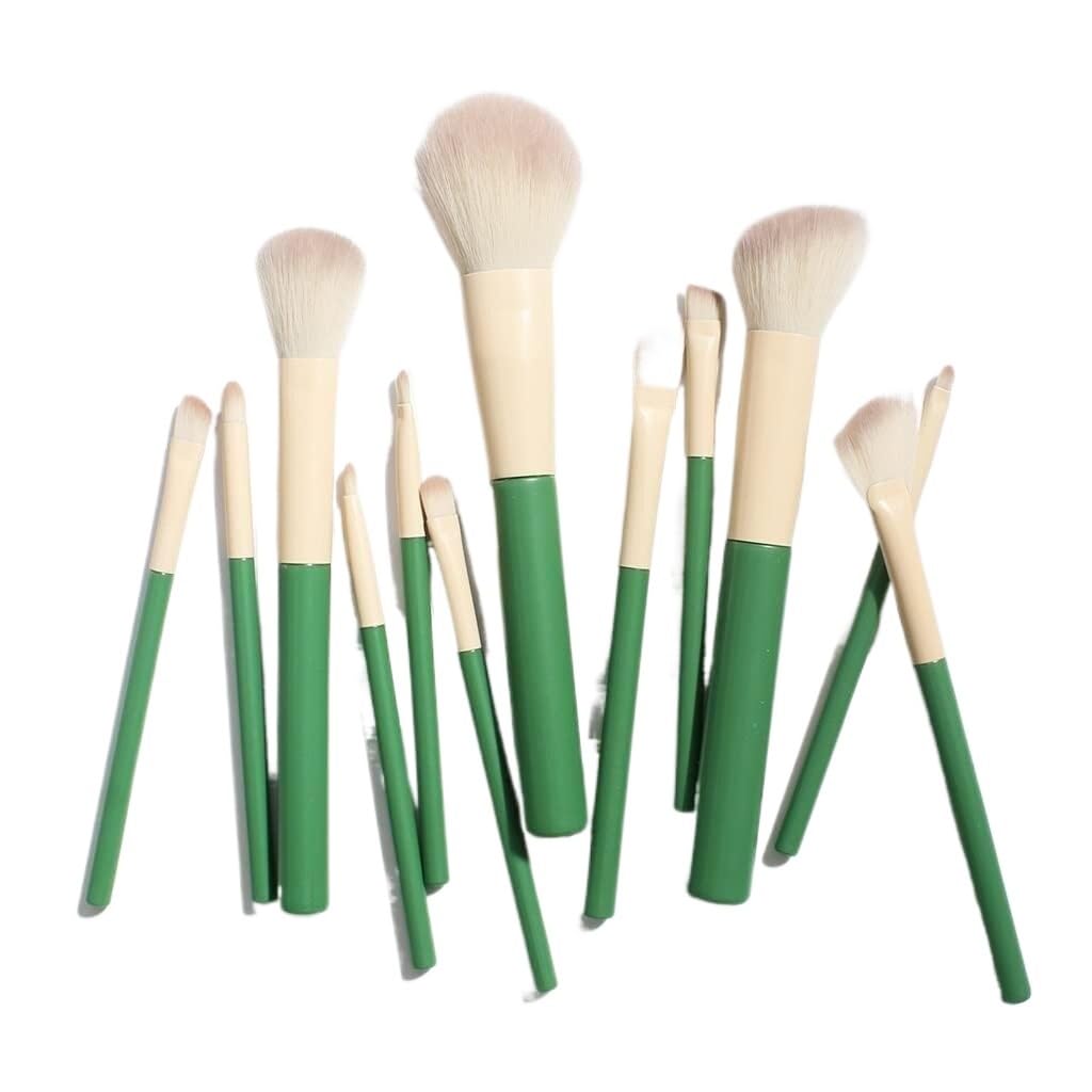 Pennelli for trucco, Pennello for fard, Set pennelli for trucco, Pennelli for trucco, Set pennelli for trucco Setole morbide 12 pezzi Pennello sciolto for fard Strumenti for trucco di bellezza Pennell