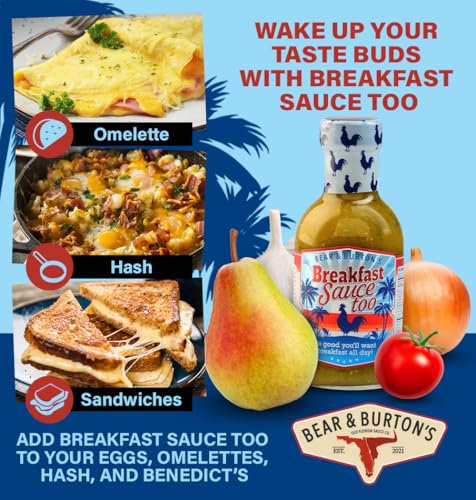 Image of Bear & Burton's Sauce Pack - Original, Fireshire, Breakfast & Breakfast Too