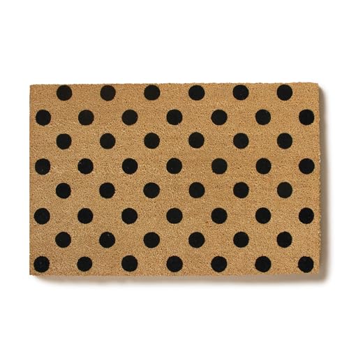 Entryways Polka Dots Doormat, 24"x36"