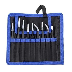 Jooheli ESD Pinzetten Set 9-teilig Industrie